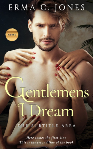 3D mockup of English Walnut #5049 - Premade Erotica Book Cover