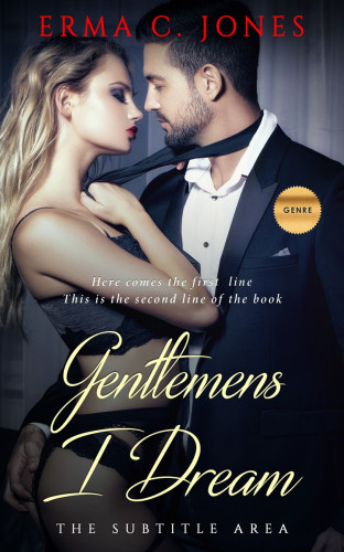 3D mockup of Vanilla #5051 - Premade Erotica Book Cover