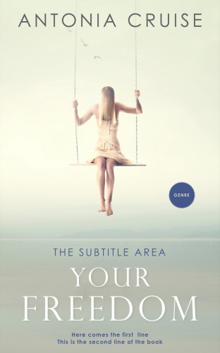 3D mockup of Moon Mist #5094 - Premade Self-Improvement & Self-Help Book Cover