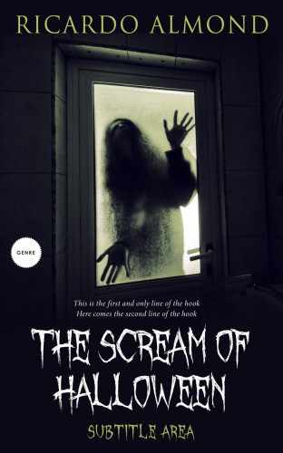 3D mockup of Cinder #5230 - Premade Horror Book Cover