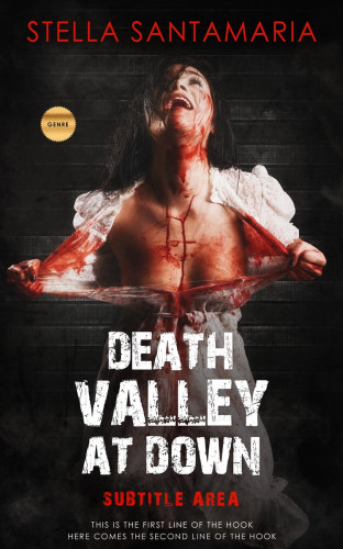 3D mockup of Cod Gray #5253 - Premade Horror Book Cover