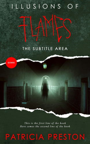 3D mockup of Heavy Metal #5298 - Premade Abstract Book Cover