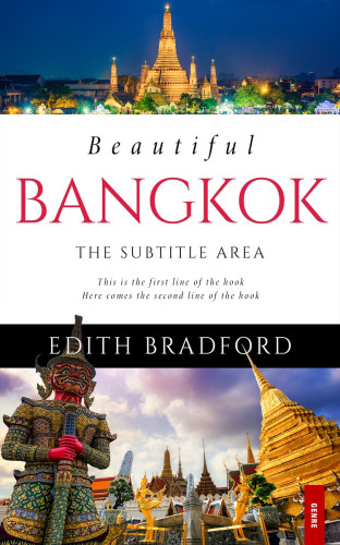 3D mockup of Tumbleweed #5339 - Premade Travel Book Cover