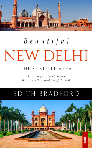 3D mockup of Apricot #5344 - Premade Travel Book Cover