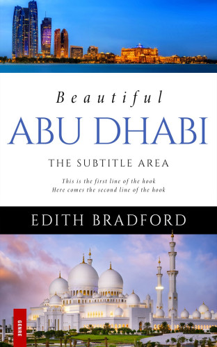 3D mockup of Danube #5352 - Premade Travel Book Cover