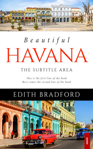 3D mockup of Soft Amber #5368 - Premade Travel Book Cover