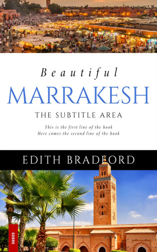 3D mockup of Mikado #5380 - Premade Travel Book Cover