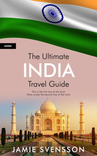 3D mockup of Coral Reef #5417 - Premade Travel Book Cover