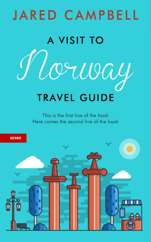 3D mockup of Scooter #5451 - Premade Travel Book Cover