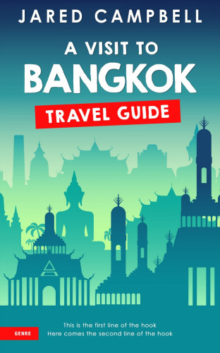 3D mockup of Jelly Bean #5479 - Premade Travel Book Cover