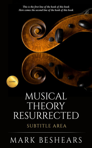 3D mockup of Night Rider #5518 - Premade Music Book Cover