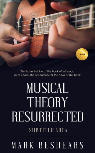 3D mockup of Brandy Rose #5520 - Premade Music Book Cover