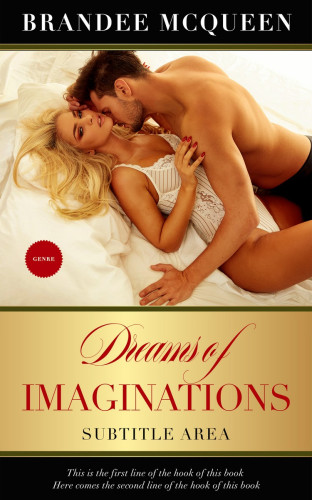 3D mockup of Harvest Gold #5546 - Premade Erotica Book Cover