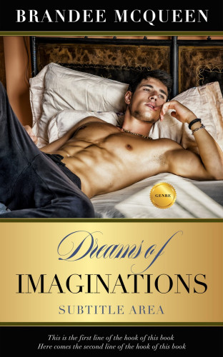 3D mockup of Tan #5548 - Premade Erotica Book Cover