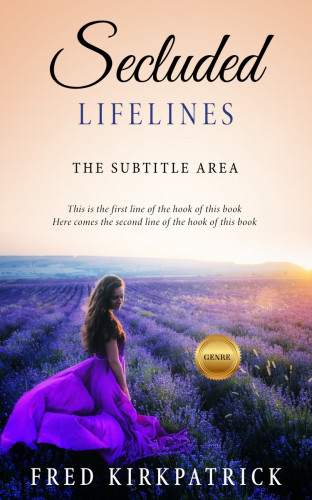 3D mockup of Bone #5640 - Premade Romance Book Cover