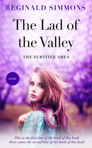 3D mockup of French Lilac #5678 - Premade Romance Book Cover