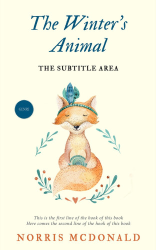 3D mockup of Rum Swizzle #5736 - Premade Nature Book Cover