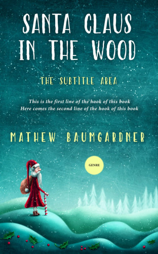 3D mockup of Genoa #5756 - Premade Abstract Book Cover