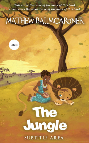 3D mockup of Tussock #5771 - Premade Travel Book Cover