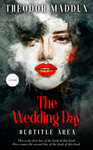 3D mockup of Cameo #5796 - Premade Abstract Book Cover