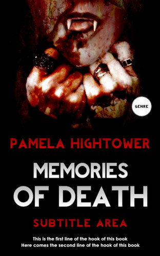 3D mockup of Old Rose #5849 - Premade Horror Book Cover