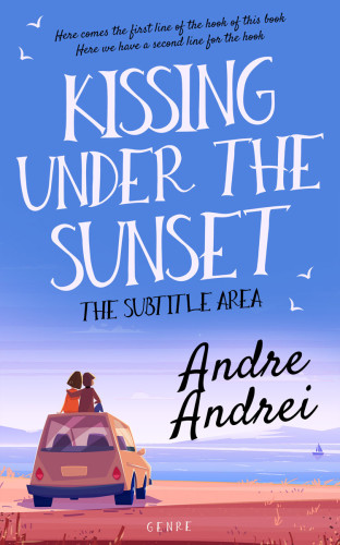 3D mockup of Havelock Blue #6011 - Premade Romance Book Cover