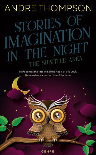 3D mockup of Gondola #6035 - Premade Surreal Book Cover