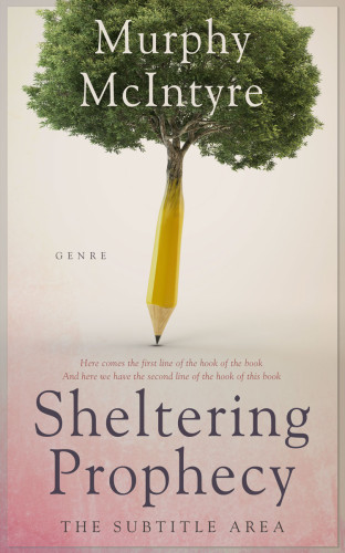 3D mockup of Wafer #6105 - Premade Abstract Book Cover