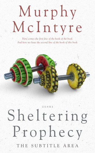 3D mockup of Concrete #6112 - Premade Health & Dieting & Fitness Book Cover