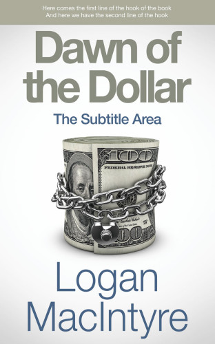 3D mockup of Quill Gray #6168 - Premade Business Book Cover