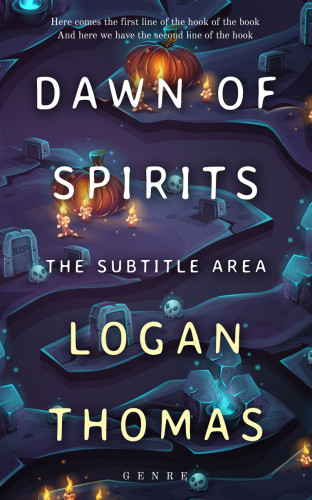 3D mockup of Ebony Clay #6182 - Premade Abstract Book Cover