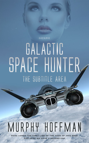 3D mockup of Hoki #6241 - Premade Science Fiction Book Cover