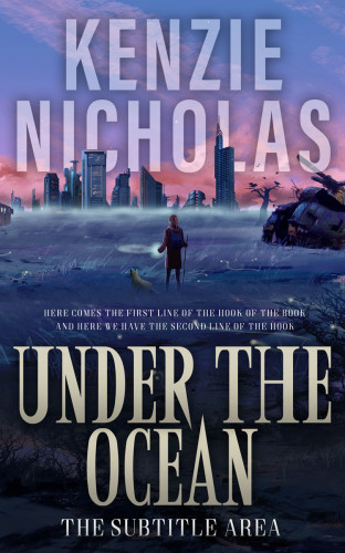 3D mockup of Mirage #6285 - Premade Apocalyptica Book Cover