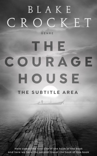 3D mockup of Gray #6361 - Premade Mystery & Thriller & Suspense Book Cover