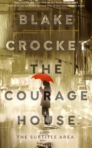 3D mockup of Barley Corn #6363 - Premade Mystery & Thriller & Suspense Book Cover