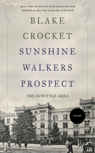 3D mockup of Swirl #6400 - Premade Historical Book Cover