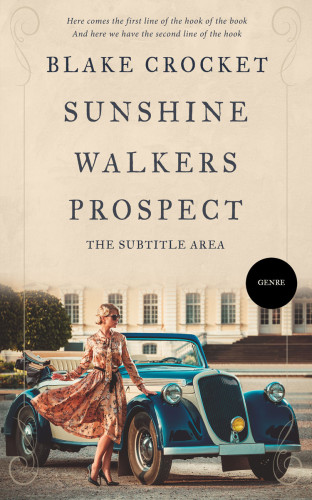 3D mockup of Cape Cod #6404 - Premade Historical Book Cover