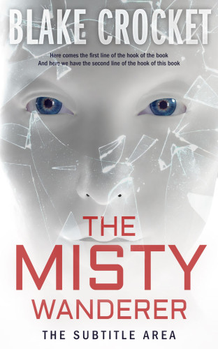 3D mockup of Quill Gray #6419 - Premade Science Fiction Book Cover