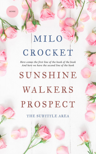 3D mockup of Dawn Pink #6429 - Premade Romance Book Cover | BookCoverZone