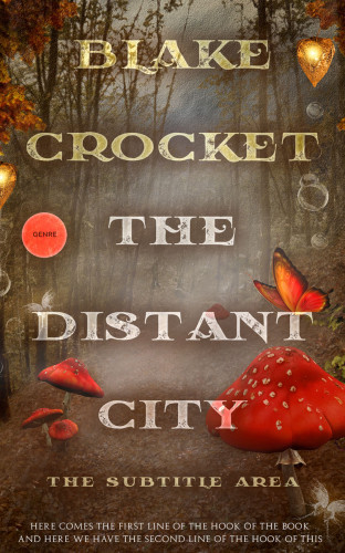 3D mockup of Millbrook #6492 - Premade Fantasy Book Cover | BookCoverZone