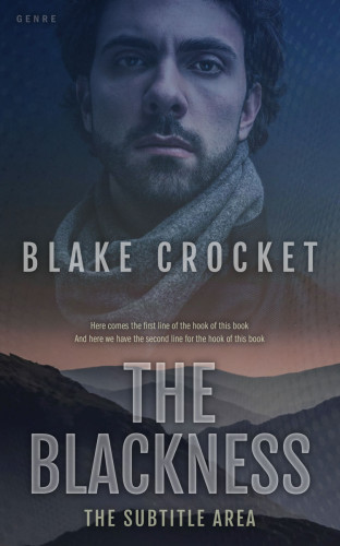 3D mockup of Bright Gray #6507 - Premade Mystery & Thriller & Suspense Book Cover