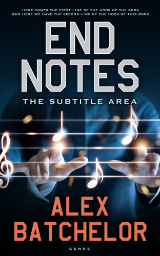 3D mockup of Bison Hide #6548 - Premade Abstract Book Cover