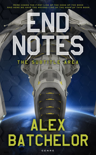 3D mockup of Ebony Clay #6552 - Premade Science Fiction Book Cover