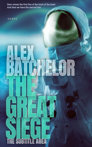 3D mockup of Pickled Bluewood #6584 - Premade Science Fiction Book Cover