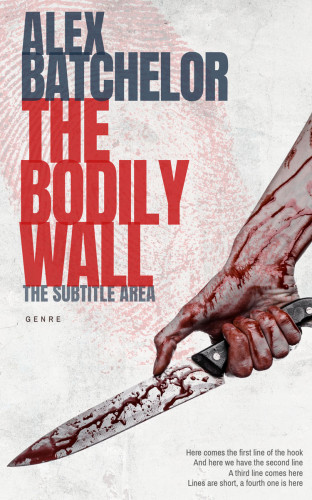 3D mockup of Ebb #6594 - Premade Mystery & Thriller & Suspense Book Cover