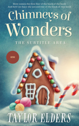 3D mockup of Smalt Blue #6618 - Premade Fantasy Book Cover