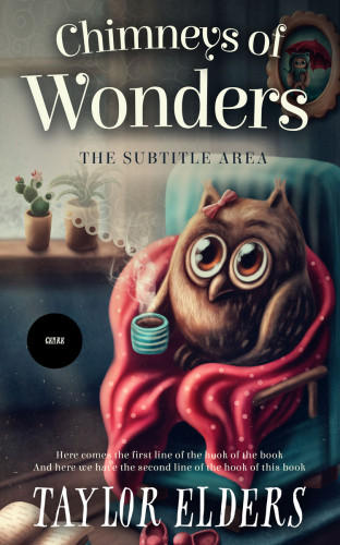 3D mockup of Shark #6624 - Premade Abstract Book Cover