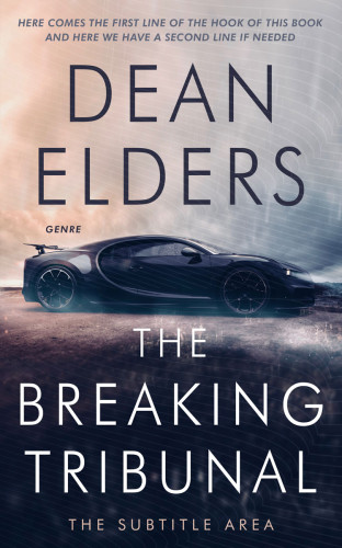 3D mockup of Soft Amber #6636 - Premade Science Fiction Book Cover