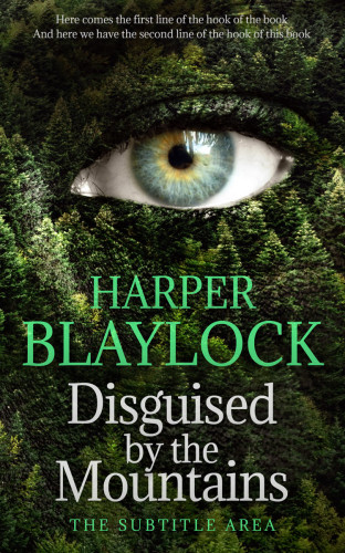 3D mockup of Hunter Green #6739 - Premade Mystery & Thriller & Suspense Book Cover