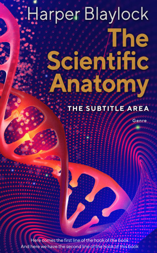 3D mockup of Cabaret #6802 - Premade Abstract Book Cover